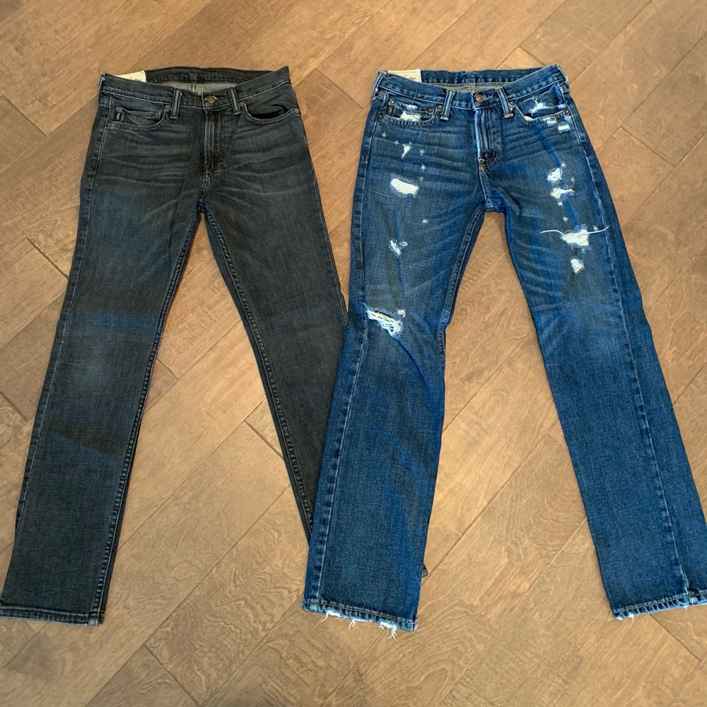 Boys Size 15/16 Abercrombie Kids Denim Jeans Lot